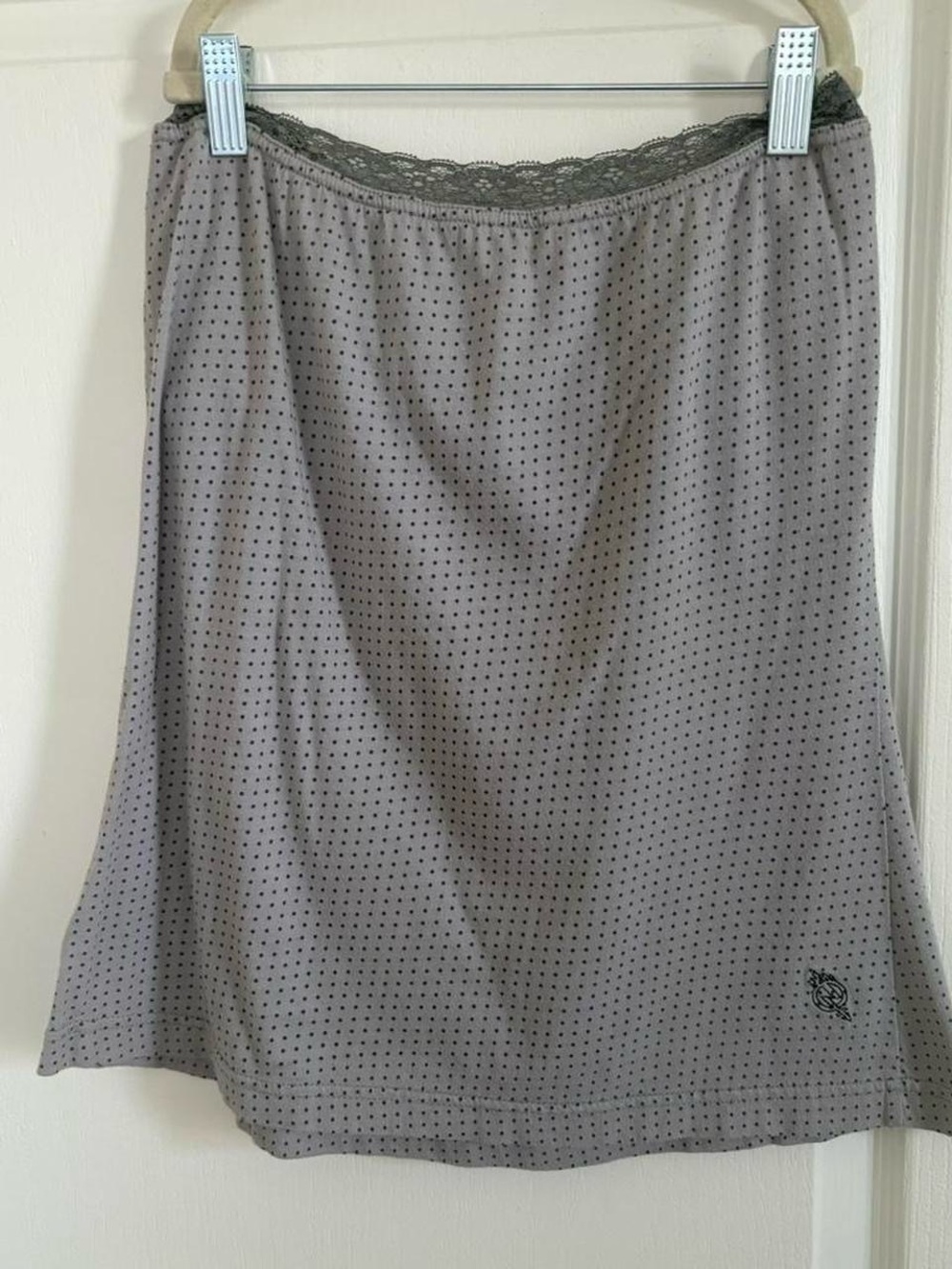 vintage 90's y2k tube top lace polka dot - Picture 6 of 6